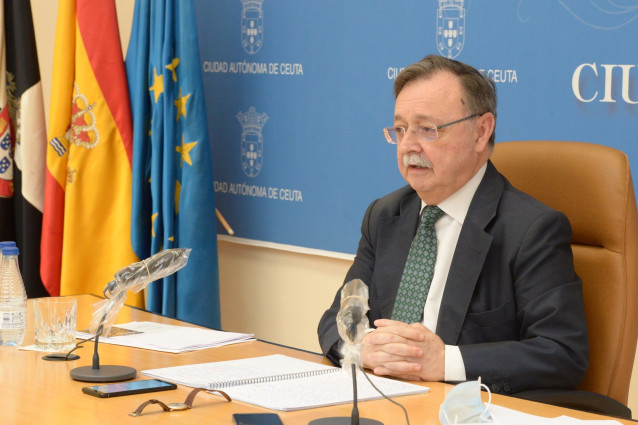 Archivo - El presidente del Gobierno de Ceuta, Juan Vivas (PP), en una imagen de archivo