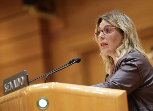 La senadora navarra del Partido Popular Amelia Salanueva