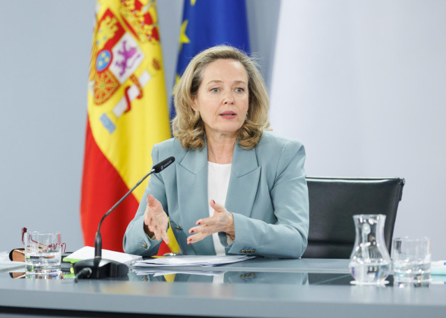 La vicepresidenta primera y ministra de Asuntos Económicos y Transformación Digital, Nadia Calviño,