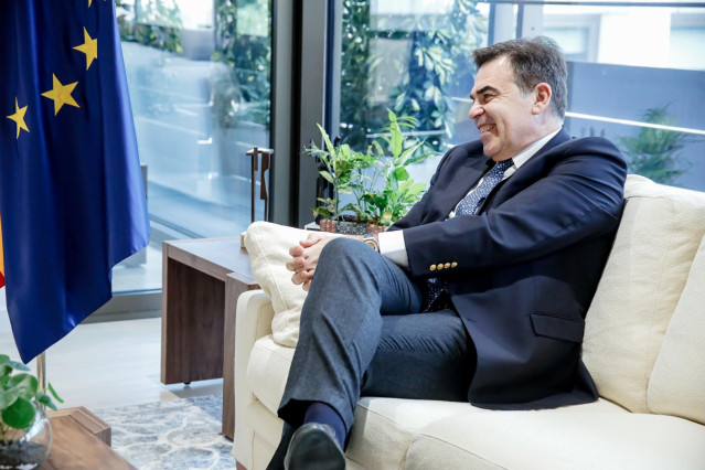 Archivo - El vicepresidente de la Comisión Europea, Margaritis Schinas