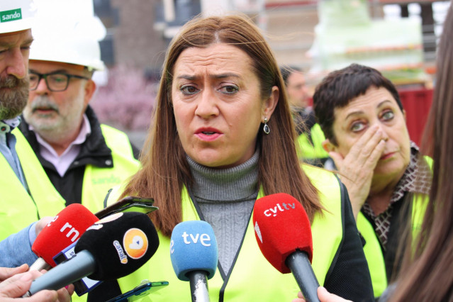 Virginia Barcones valora el dispositivo de incendios de la Junta.