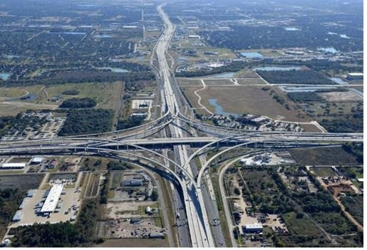 Archivo - Autopista de peaje SH-288, en Houston (Estados Unidos)