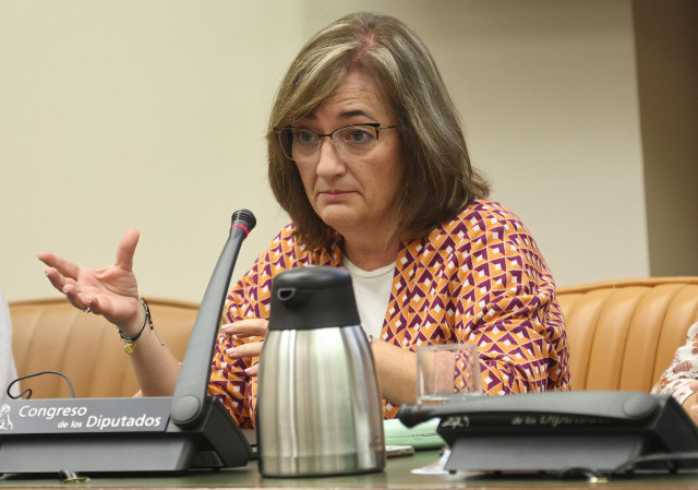 Archivo - La presidenta de la Autoridad Independiente de Responsabilidad Fiscal (AIReF), Cristina Herrero