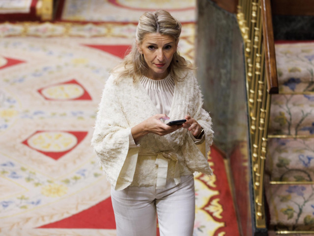 La vicepresidenta segunda y ministra de Trabajo y Economía Social, Yolanda Díaz, en una imagen de archivo.