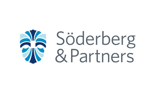 Logo del bróker de seguro sueco Söderberg & Partners.
