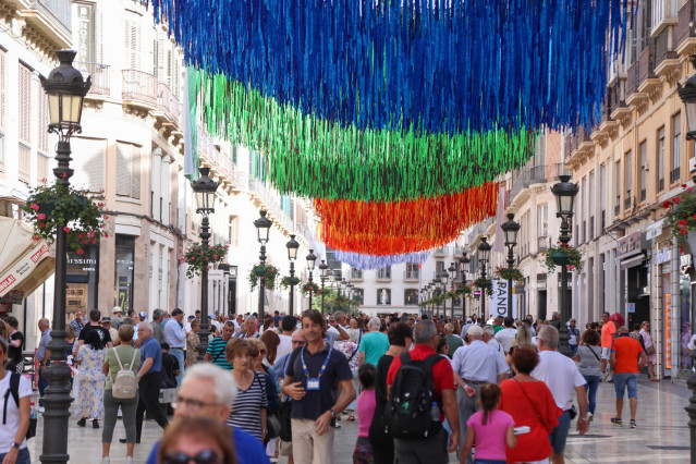 Archivo - La calle Larios de Málaga