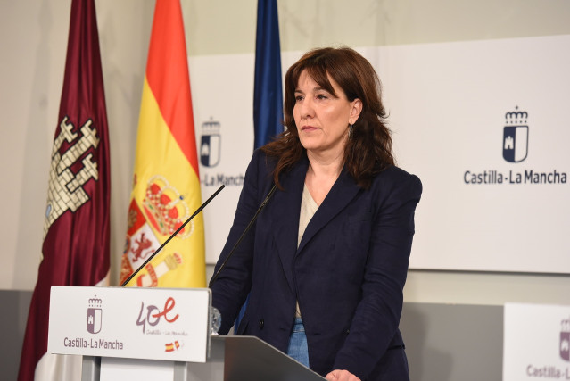 La portavoz del Gobierno regional, Blanca Fernández