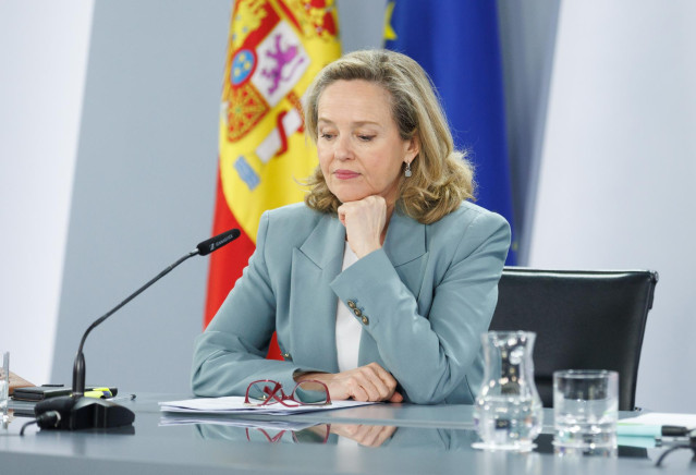 La vicepresidenta primera y ministra de Asuntos Económicos y Transformación Digital, Nadia Calviño