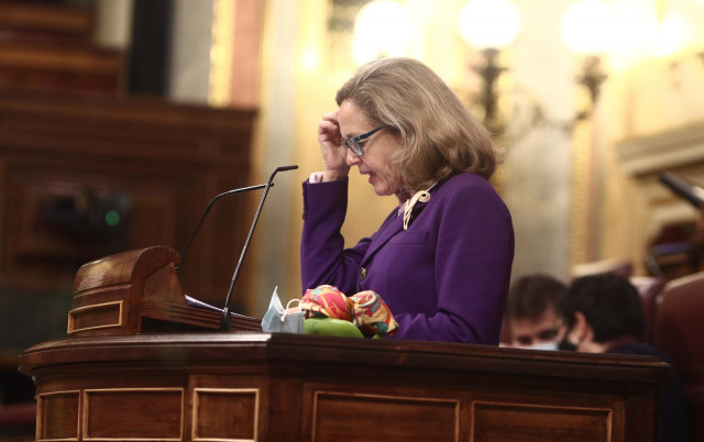 Archivo - La vicepresidenta Tercera del Gobierno, Nadia Calviño