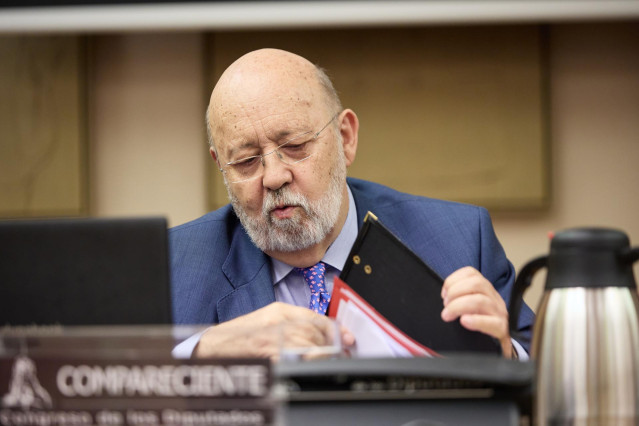Archivo - El presidente del Centro de Investigaciones Sociológicas (CIS), José Félix Tezanos, en una comparecenia parlamentaria