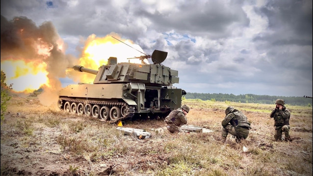 Militares españoles en la misión de la OTAN en Letonia
