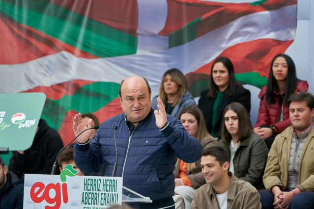 El presidente del EBB del PNV, Andoni Ortuzar