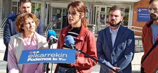 Isa Serra, portavoz de Podemos en Irun.