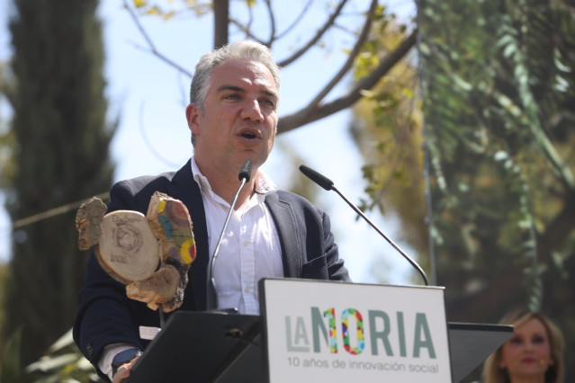 El coordinador nacional del PP, Elías Bendodo, en una imagen de archivo en Málaga.