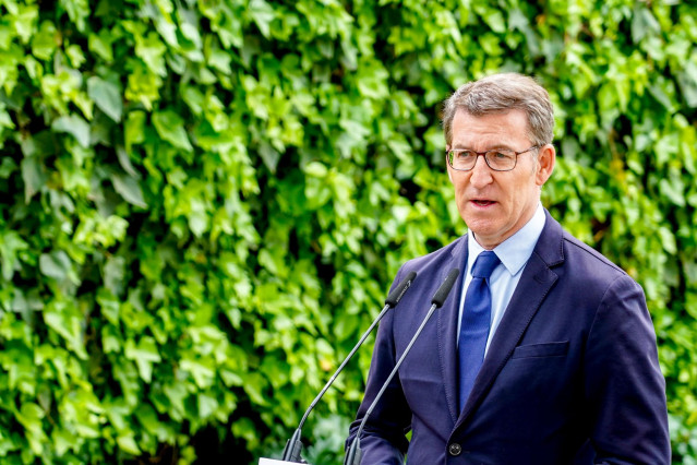 El presidente del Partido Popular, Alberto Núñez Feijóo.