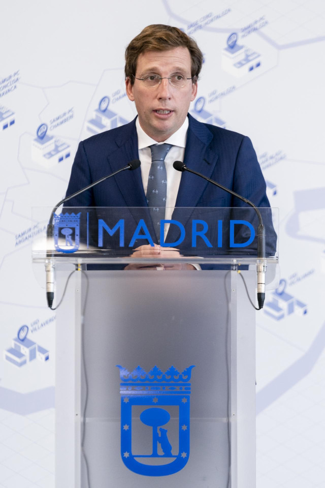 Archivo - El alcalde de Madrid, José Luis Martínez-Almeida.