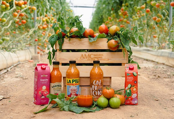 Gazpachos y salmorejos de AMC Natural Drinks Group