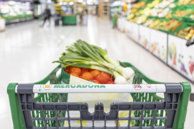 Archivo - Supermercado de Mercadona