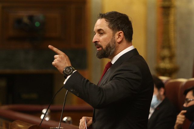 Archivo - El presidente de Vox, Santiago Abascal