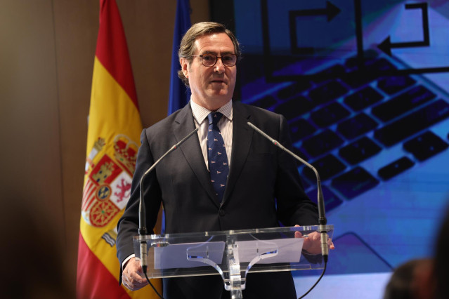 El presidente de la CEOE, Antonio Garamendi.