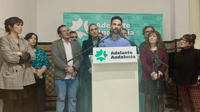 Archivo - David de la Cruz en su presentación como candidato de Adelante Cádiz.