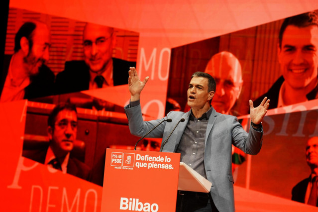 El presidente del Gobierno, Pedro Sánchez