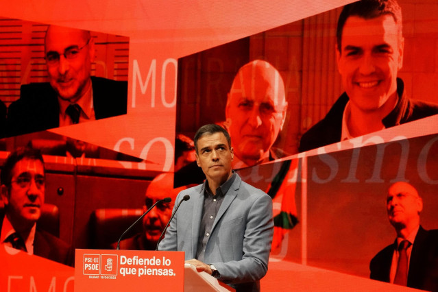 El presidente del Gobierno, Pedro Sánchez