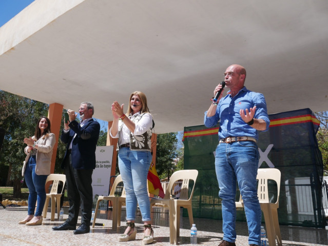El vicepresidente de Acción Política de Vox, Jorge Buxadé, este sábado en Alicante