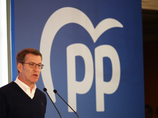 El presidente del Partido Popular, Alberto Núñez Feijóo.