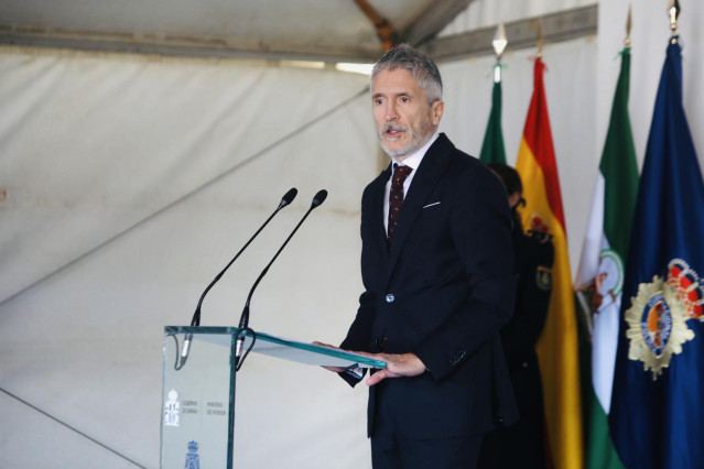 Archivo - El ministro del Interior, Fernando Grande-Marlaska, archivo