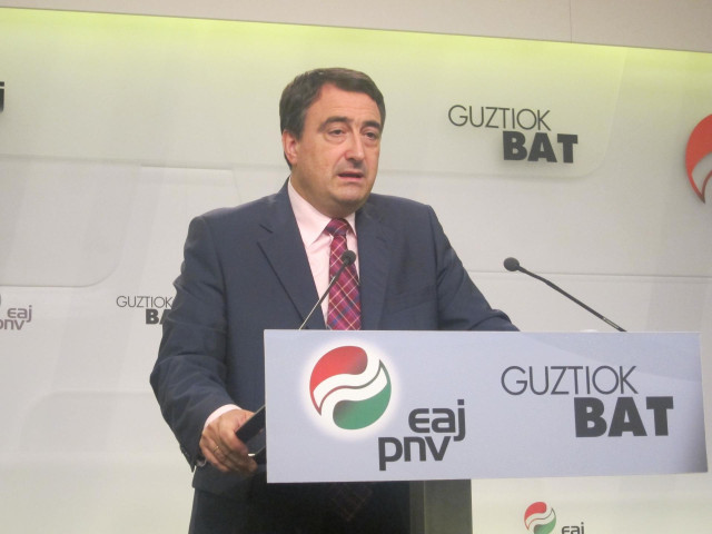 Archivo - El portavoz del PNV en el Congreso, Aitor Esteban