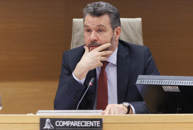 Archivo - El presidente de la Comisión Nacional del Mercado de Valores (CNMV), Rodrigo Buenaventura, comparece durante la Comisión de Asuntos Económicos y Transformación Digital, a 21 de febrero de 2023, en Madrid (España). Durante su intervención ha info