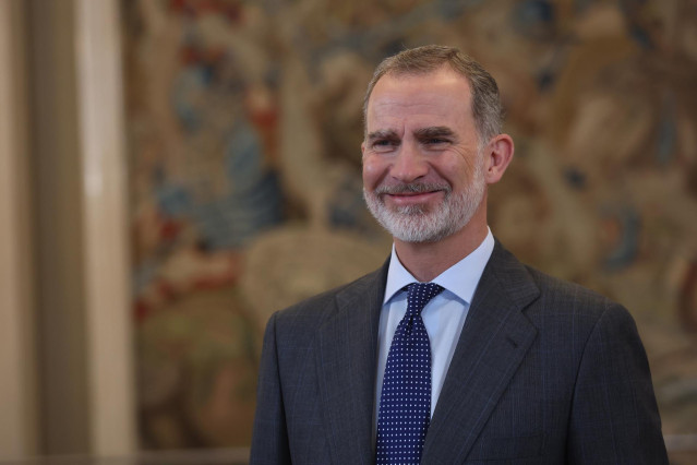 Archivo - El Rey Felipe VI