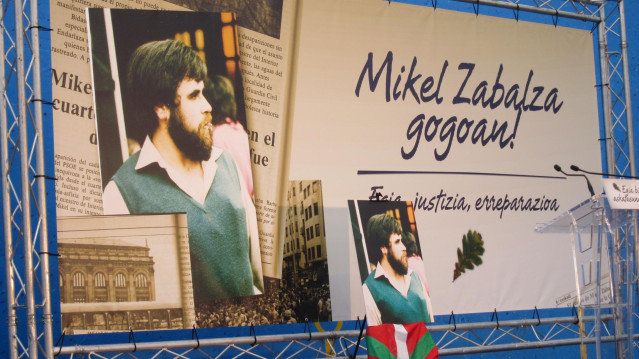 Archivo - Homenaje a Mikel Zabalza