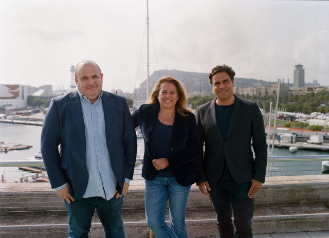 Los fundadores de Nuclio, Carlos Blanco, Eli Martínez y Ernest Sánchez.
