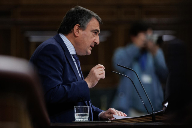 El portavoz del Grupo Vasco en el Congreso, Aitor Esteban