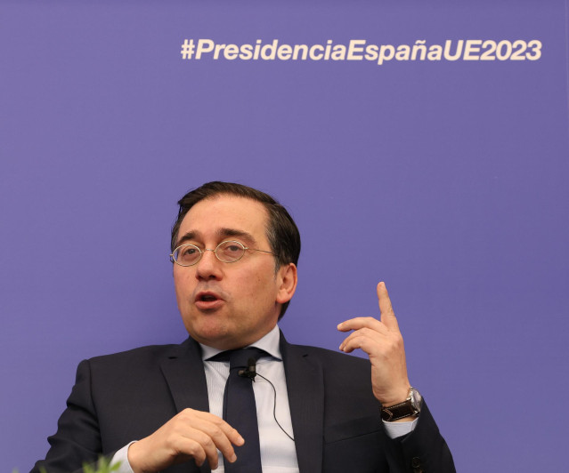 El ministro de Asuntos Exteriores, Unión Europea y Cooperación, José Manuel Albares