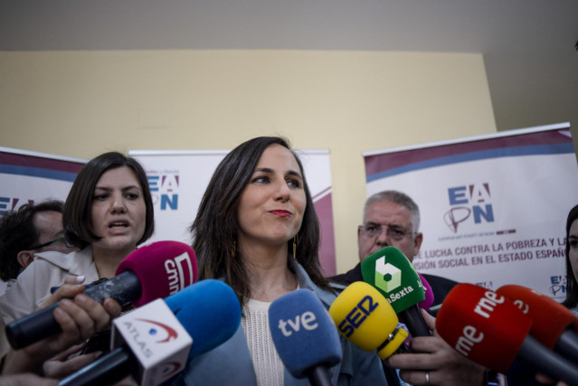 La ministra de Derechos Sociales y Agenda 2030, Ione Belarra