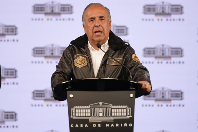 El ministro de Transportes de Colombia, Guillermo Reyes
