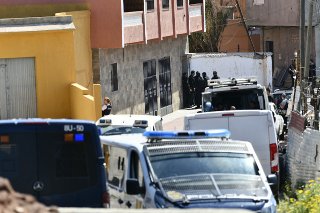 Archivo - Dispositivo policial en Ceuta
