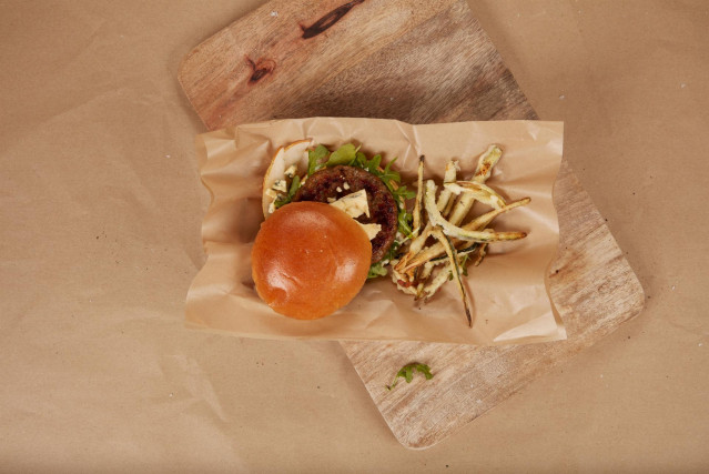 Hamburguesa de origen vegetal