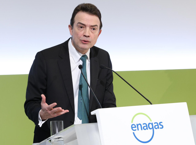 El consejero delegado de Enagás, Arturo Gonzalo,