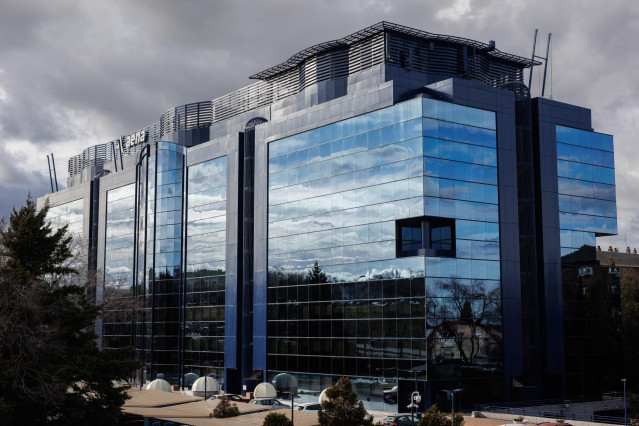 Archivo - Fachada de la sede central de Aena, a 6 de marzo de 2023, en Madrid (España).