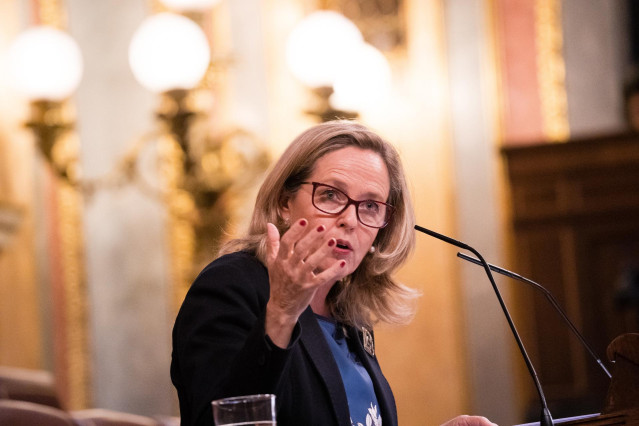 La vicepresidenta primera y ministra de Asuntos Económicos y Transformación Digital, Nadia Calviño