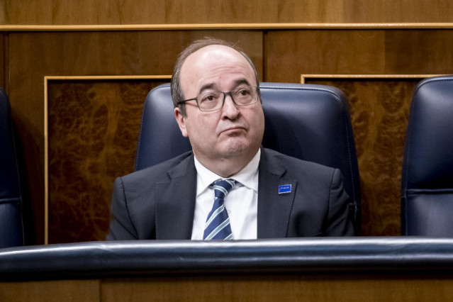 Archivo - El ministro de Cultura y Deporte, Miquel Iceta.