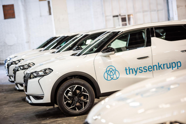 Archivo - Acuerdo entre DS Automobiles, ALD Automotive y Thyssenkrupp Elevadores España