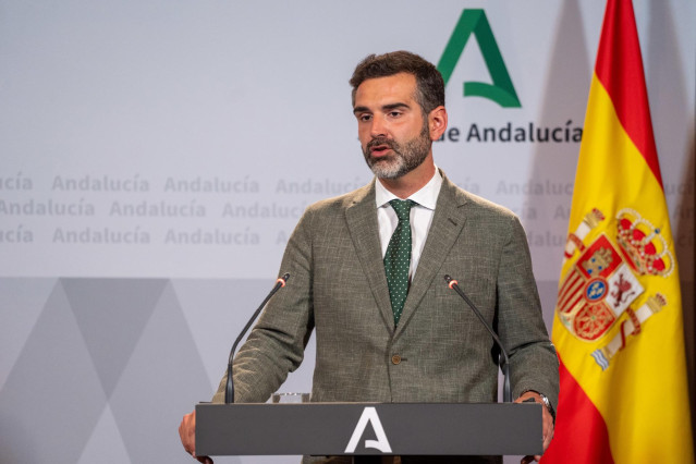 El consejero de Sostenibilidad, Medio Ambiente y Economía Azul y portavoz del Gobierno andaluz, Ramón Fernández Pacheco, en una foto de archivo.