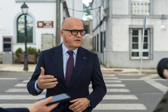 Archivo - El presidente de la Diputación de Ourense, Manuel Baltar