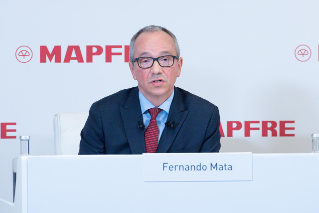 Archivo - El director financiero de Mapfre, Fernando Mata