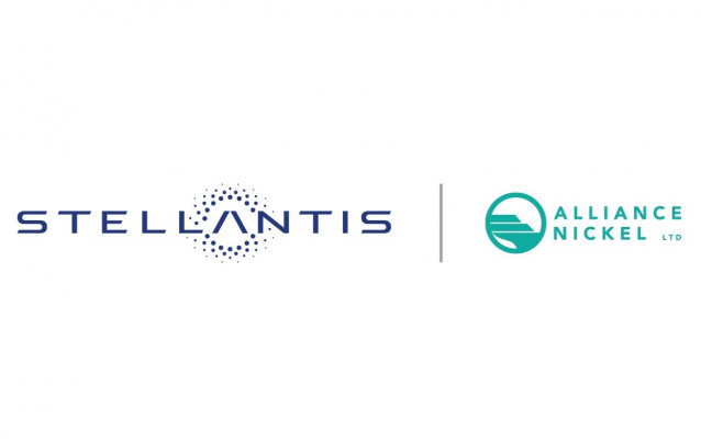 Archivo - Logotipos de Stellantis y de Alliance Nickel